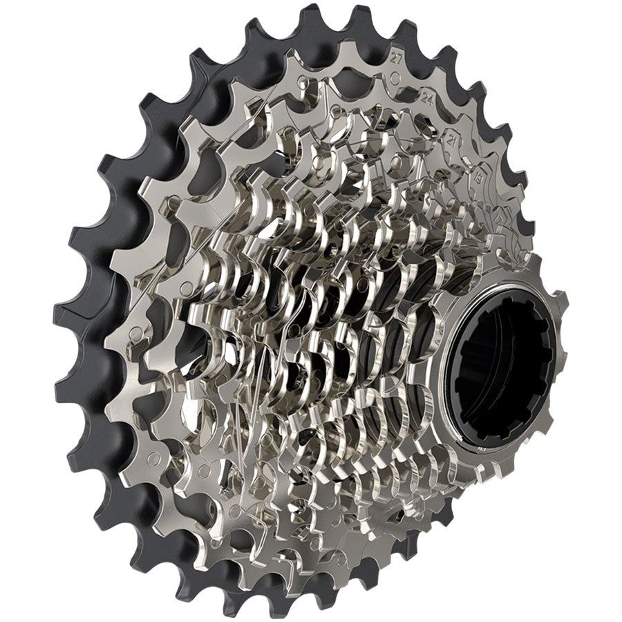 SRAM Force AXS XG 1270 12-Speed Cassette - 10-30T, Silver, XDR Driver Body Compatible | Premium Road Bike Gear for Smooth Shifting & Performance Cycling