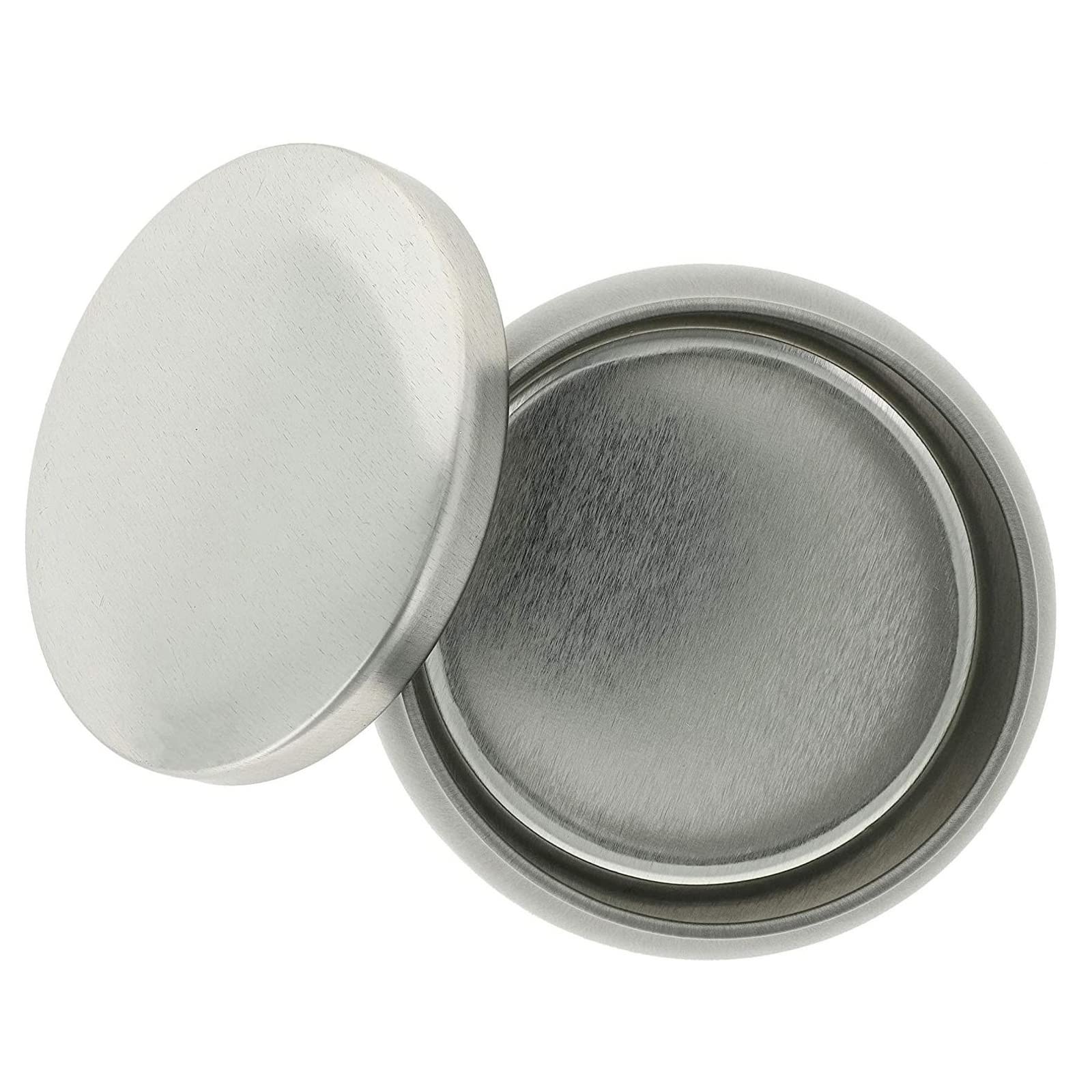 Bright Creations 24 Pack 4 oz Small Candle Tins with Lids - Round Metal Containers for DIY Candle Making, Wax Melts, Soap & Crafts (Silver, 3 x 2 Inch) - Perfect for Home Decor, Wedding Favors, Gift Packaging & Aromatherapy