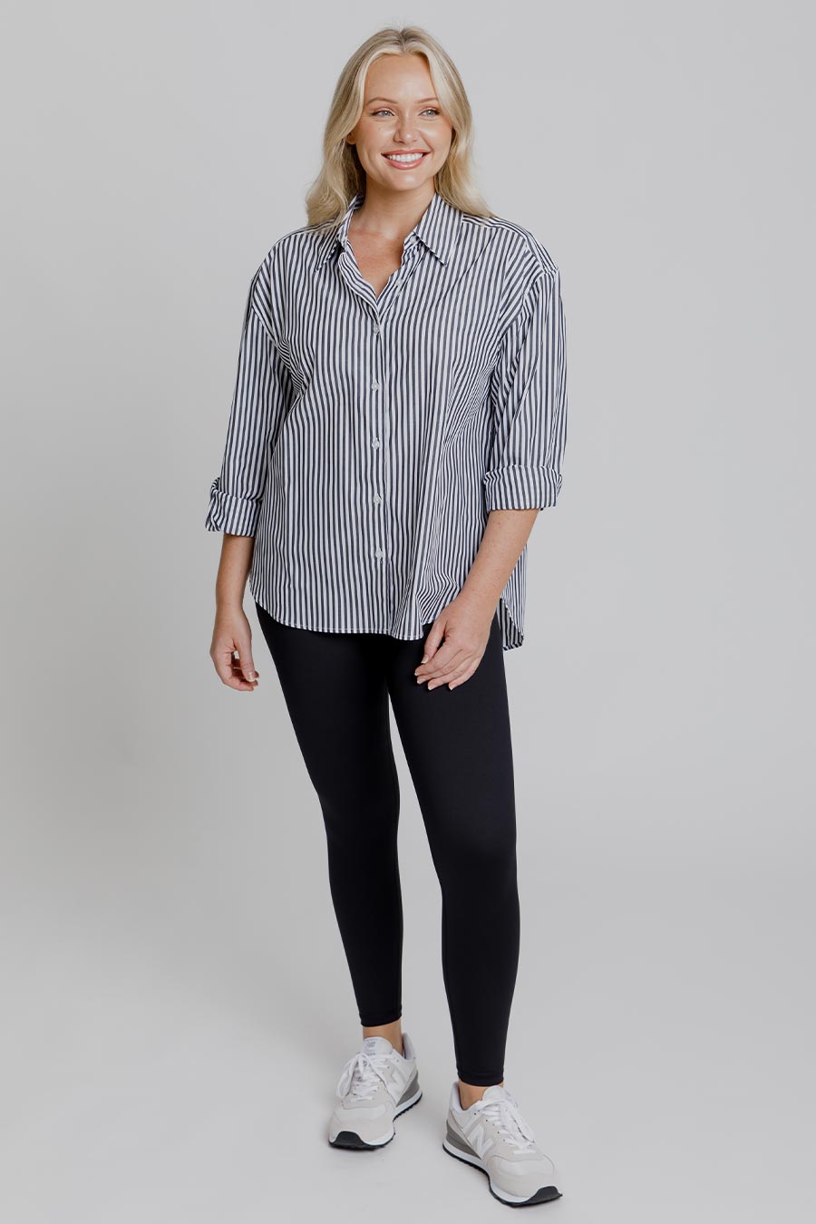Premium Black Stripe Everyday Shirt for Men & Women | Comfortable Casual Wear for Office, Travel & Daily Outfits