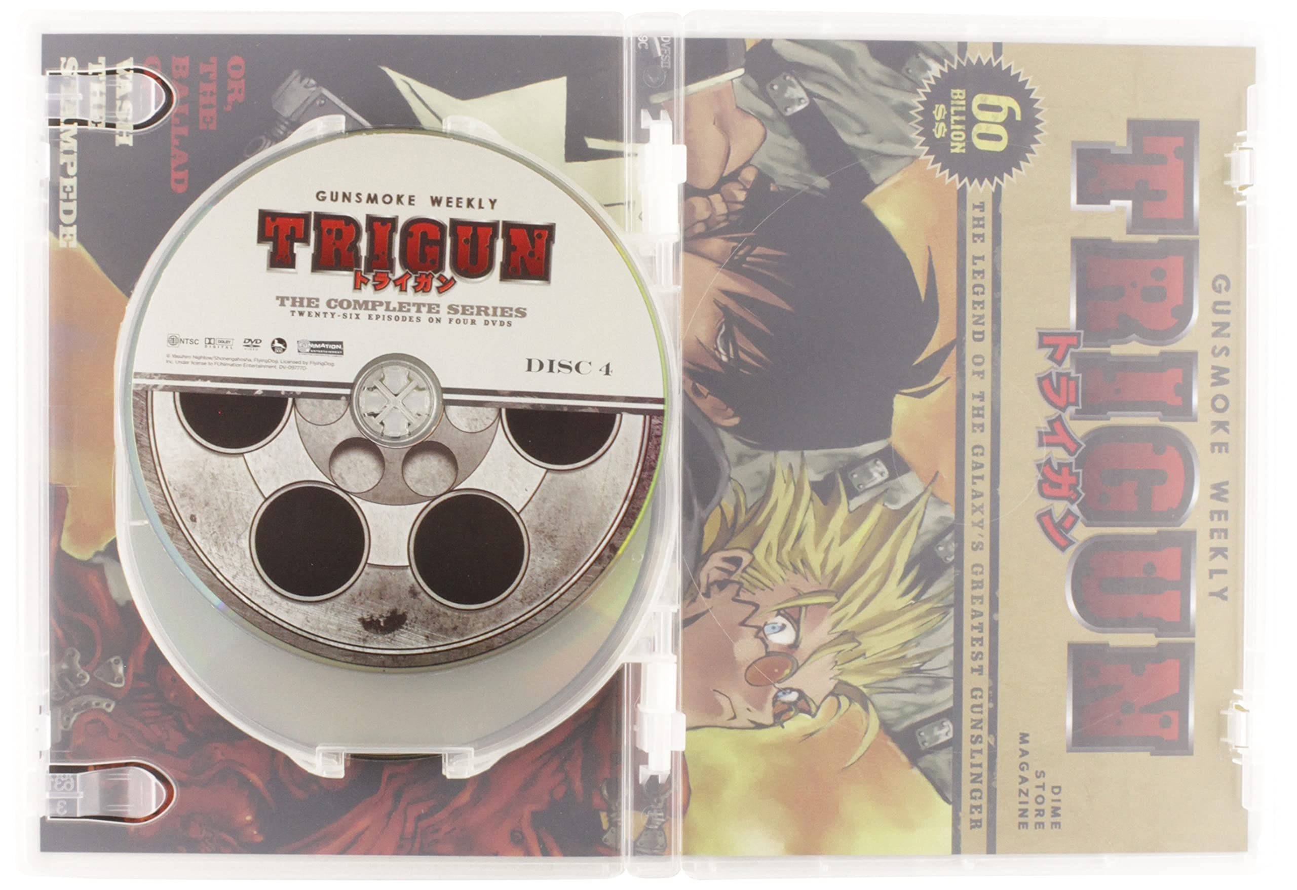 Trigun: Complete Series Box Set (Classic) - Anime DVD Collection for Fans & Collectors - Perfect for Binge-Watching & Gift-Giving