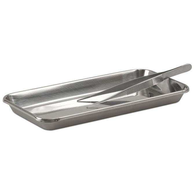 JB Prince Stainless Steel Utility Tray - Heavy Duty Commercial Kitchen Tray for Baking, Serving & Food Prep - Perfect for Restaurants, Catering & Home Use