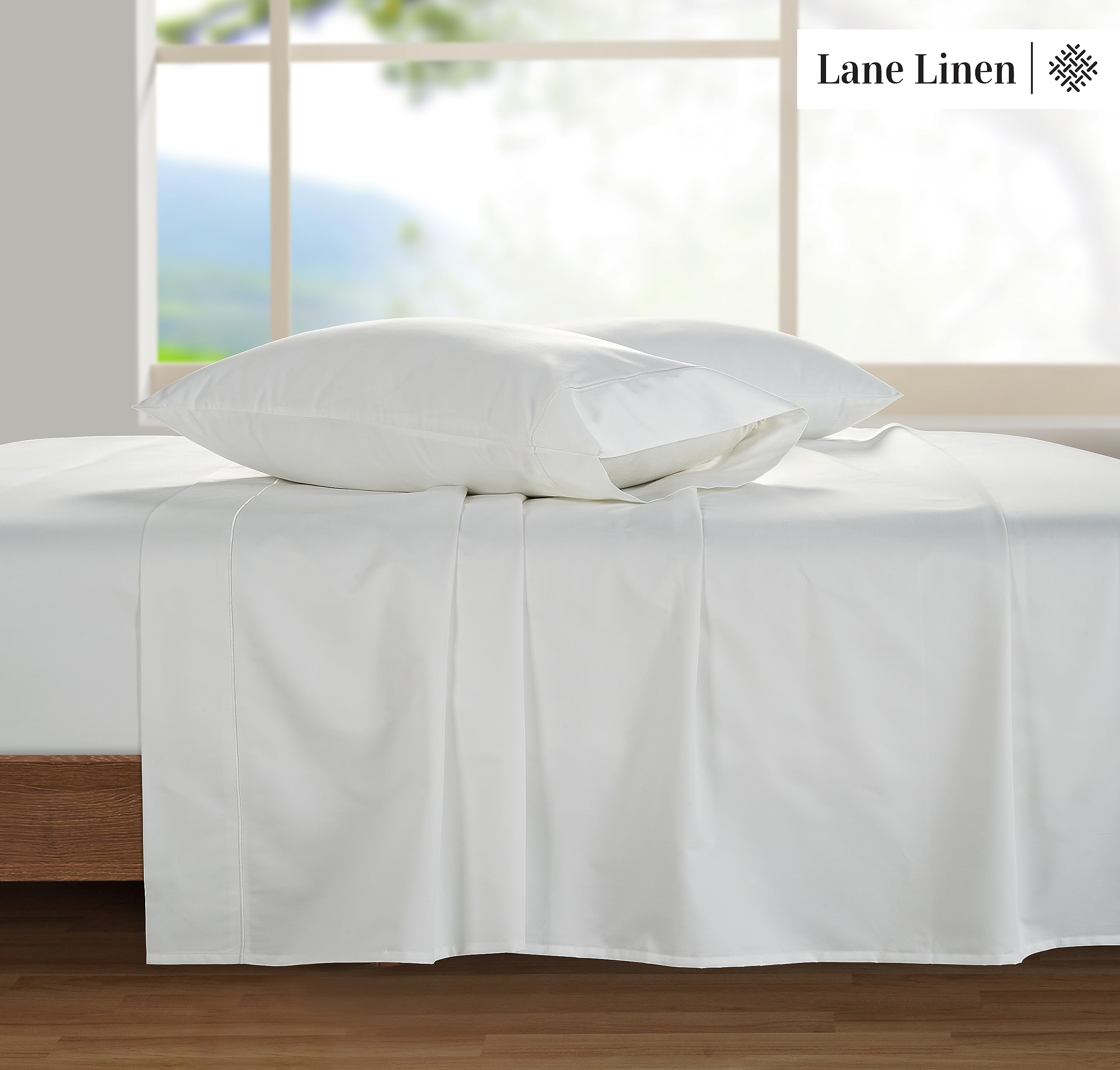 Luxury 100% Egyptian Cotton Queen Sheet Set - 1500 Thread Count, 4-Piece Sateen Bedding - Hotel Quality Deep Pocket Sheets (Fits 15
