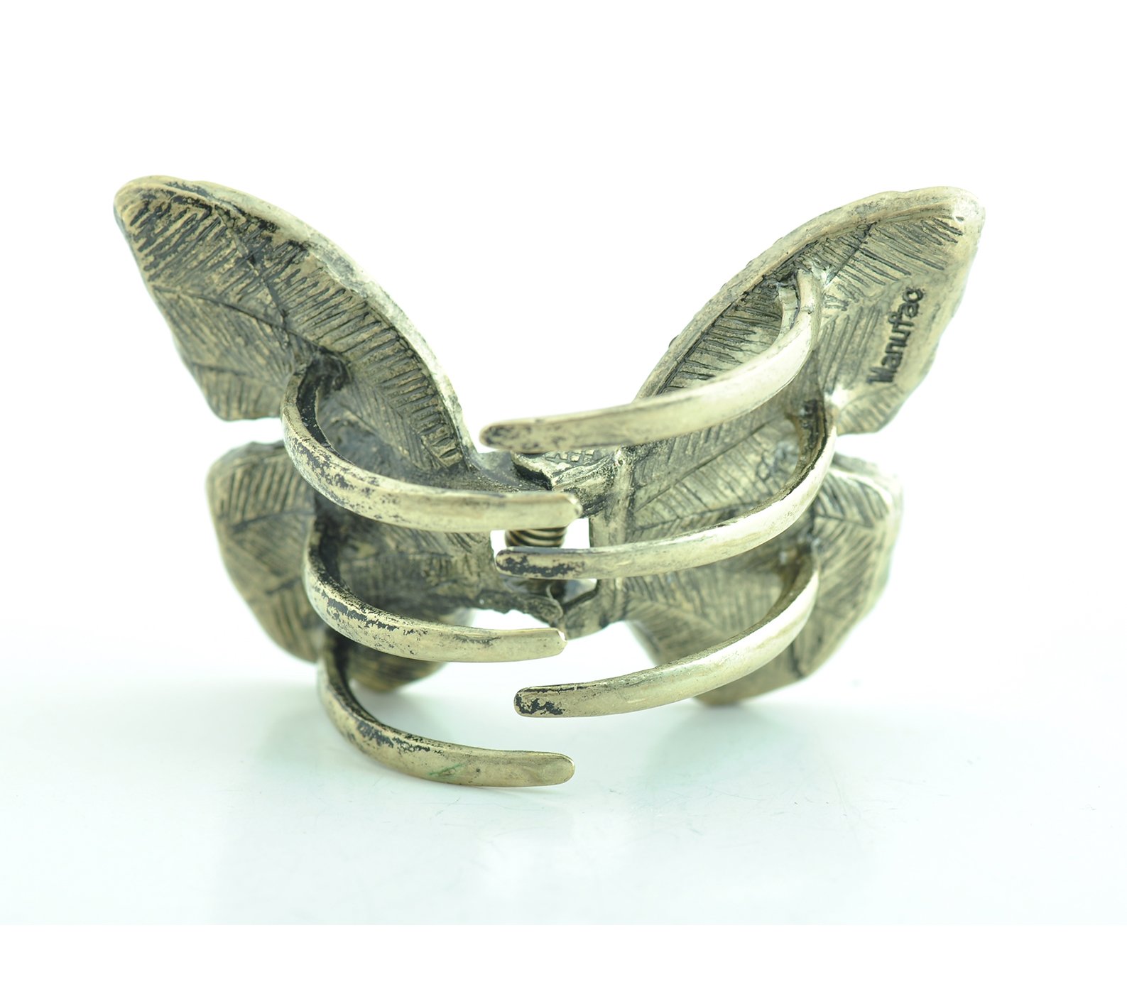 Large Jaw Clips Butterfly Hair Claw - Bronze Purple Hair Clips for Women, Strong Hold Hair Accessories for Thick Hair, Perfect for Ponytails, Buns & Updos