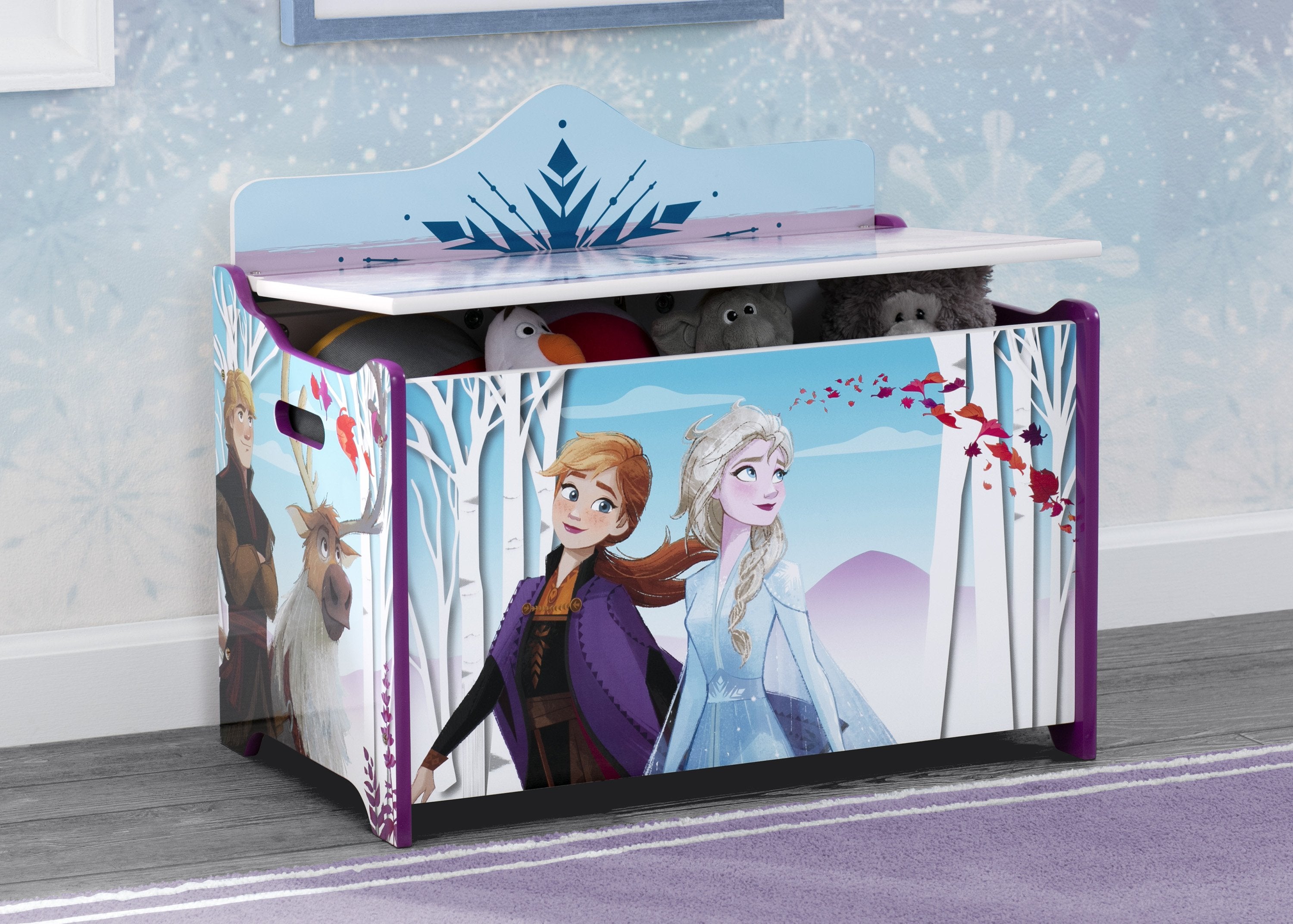 Frozen II Deluxe Toy Box Set - Disney Princess Anna & Elsa Dolls with Accessories - Perfect for Kids Birthday Gifts & Disney Movie Night Playtime