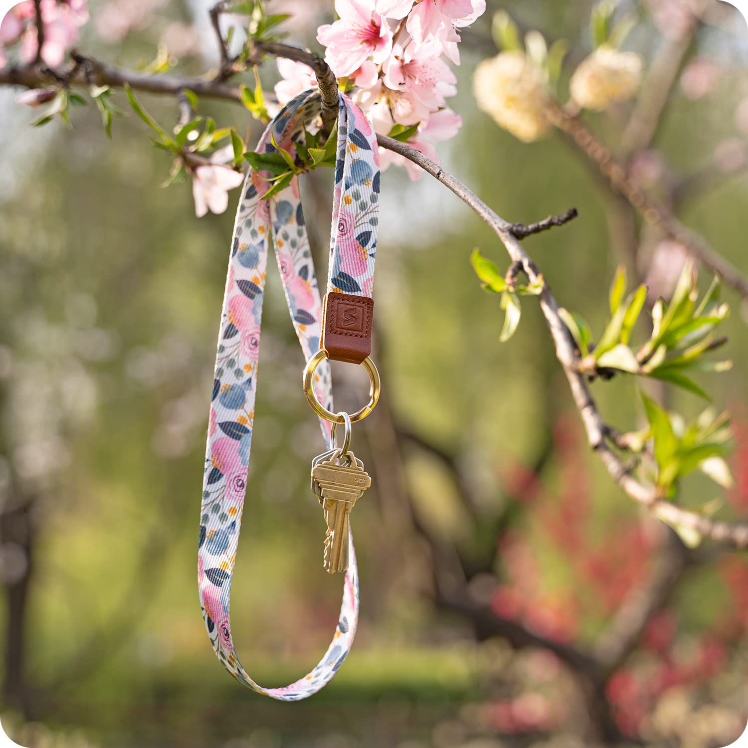 SENLLY Neck Lanyard Strap for Keys, ID Badges & Keychains - Original Pattern Design - Perfect for Work, School, Events & Security Personnel