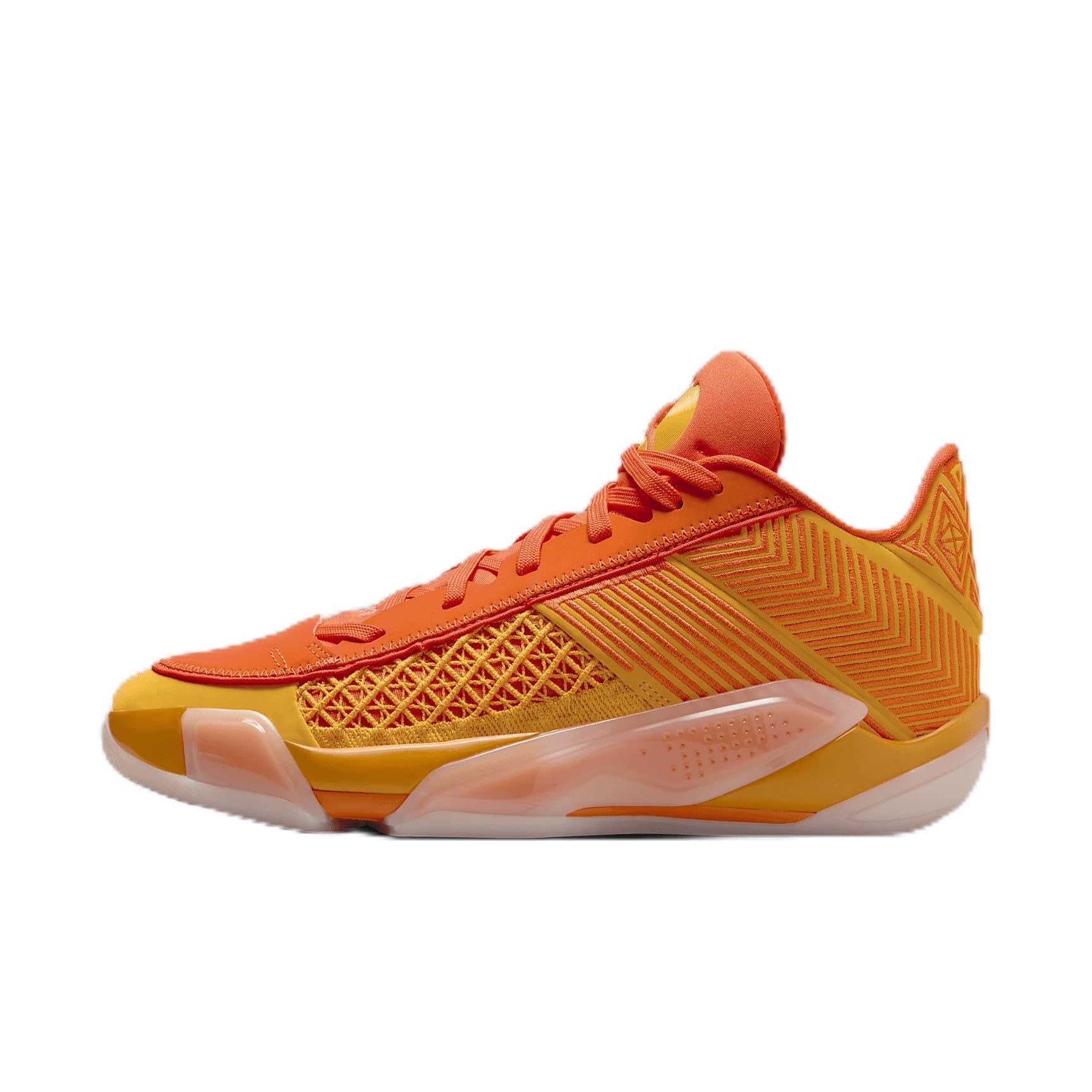 Air Jordan XXXVIII Low H Women's Basketball Shoes - Size 7 | FV3945-700 in Taxi/Safety Orange/Sail/Tour Yellow | Perfect for Indoor & Outdoor Basketball Games, Training, and Streetwear Fashion