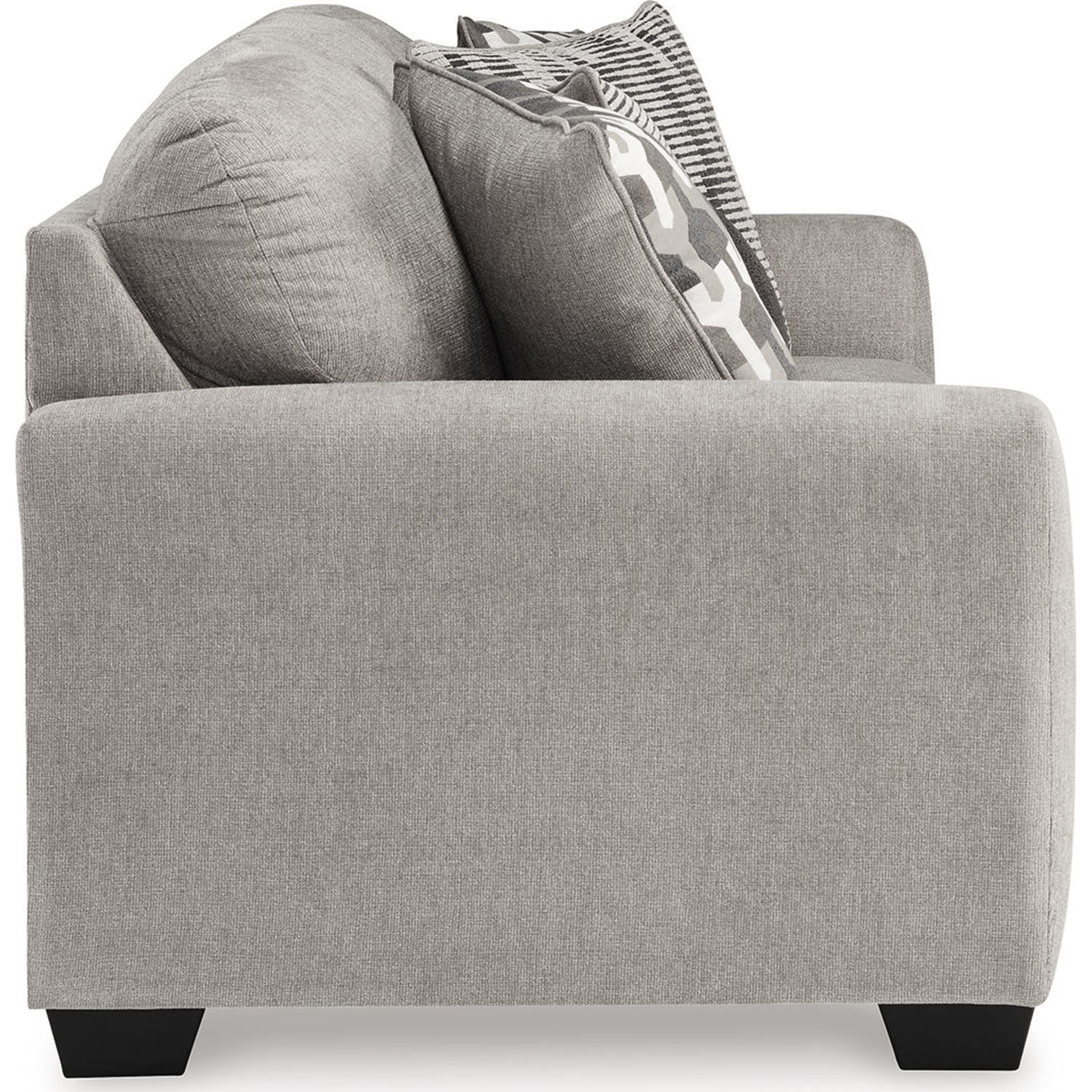 Avenal Park Sofa - Soft Flannel Fabric, Comfortable & Durable - Perfect for Living Rooms, Family Gatherings & Cozy Movie Nights