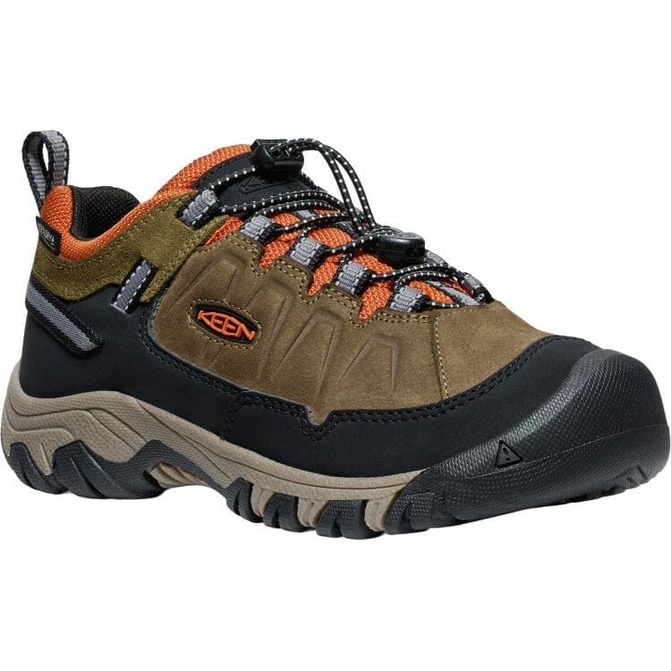 KEEN TARGHEE IV Waterproof Hiking Shoes for Kids - Outdoor Adventure & Trail Walking Footwear for Boys & Girls - Perfect for Camping, Hiking, and Mountain Exploration