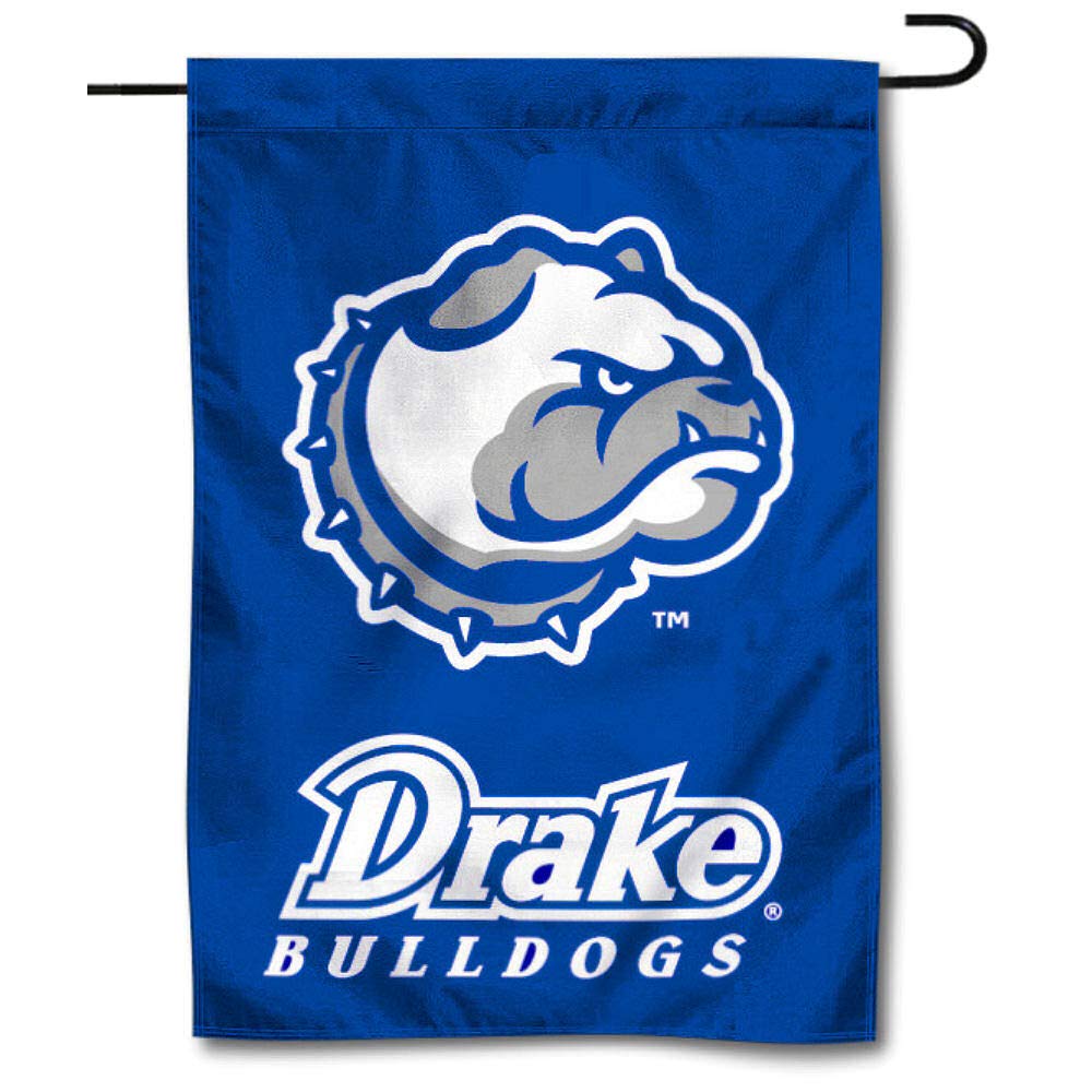 Drake Bulldogs Garden Flag & Yard Banner - Double-Sided College Team Spirit Decor for Outdoor Lawn, Porch, and Tailgating