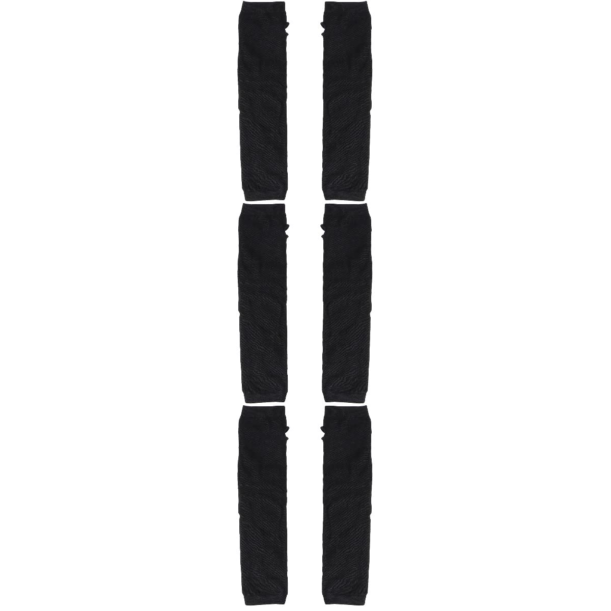 KESYOO 3-Pack Winter Knitted Long Sleeve Gloves - Fingerless Arm Warmers with Thumb Hole for Women | Valentine's Day, Christmas Party Favors & Cold Weather Protection | Perfect for Office, Outdoor Activities & Holiday Gifts