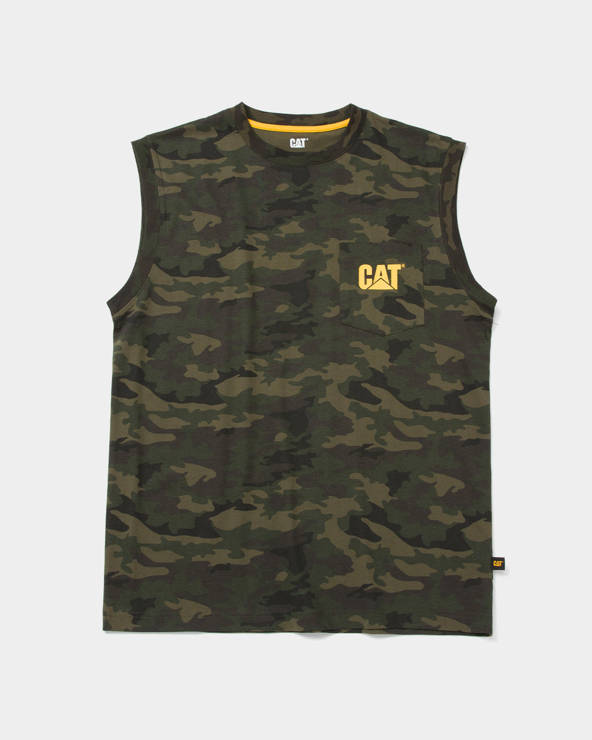 Men's Sleeveless Pocket T-Shirt - Breathable Comfort Fit Workout & Gym Shirt for Running, Hiking & Outdoor Activities