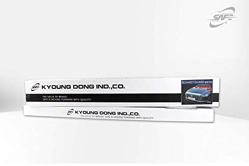 2020 Hyundai Sonata Chrome Bonnet Guard Hood Protector - Durable Car Front End Cover for Enhanced Protection & Style | Perfect for Daily Commute, Road Trips & Car Shows