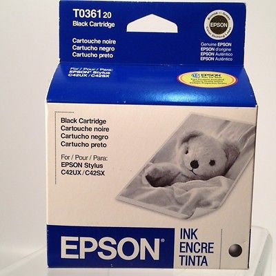Epson T036120 Black Ink Cartridge - High Yield Replacement for Exp3/06 - Compatible with Select Epson Printers - Perfect for Home, Office & School Printing