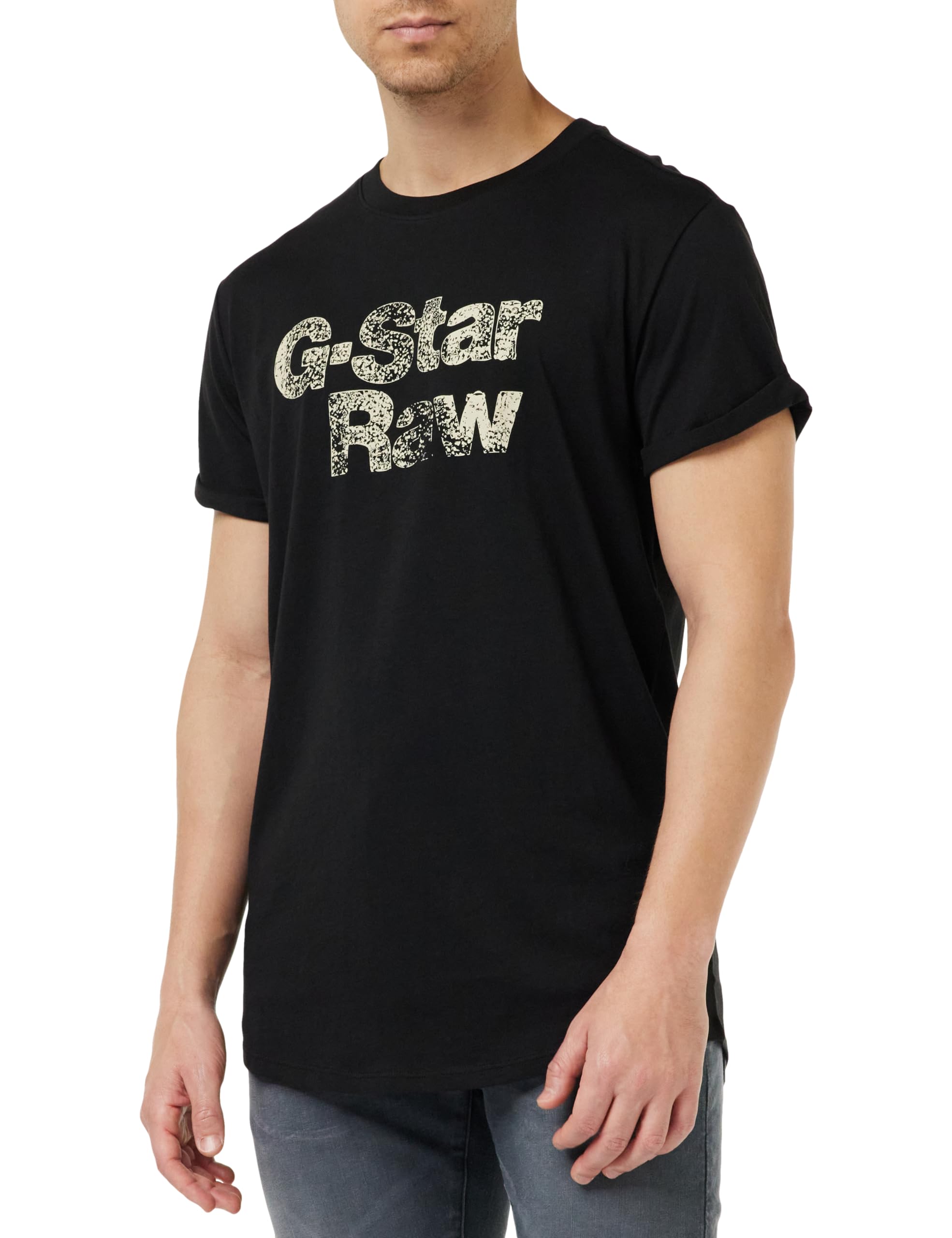 G-STAR Men's Painted Graphic Lash T-Shirt - Stylish Casual Tee for Everyday Wear | Perfect for Streetwear & Urban Fashion Outfits