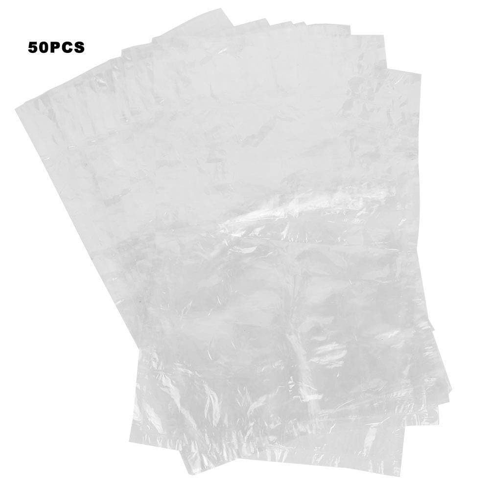 Disposable Ice Cube Bags - 50 Pack (1200 Ice Cubes) | Self-Sealing Freezer Bags for Cocktails, Wine & Beverages | Stackable Ice Cube Molds for Kitchen, Party & Outdoor Use