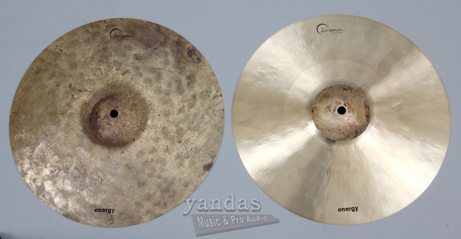 Dream Energy Hi-Hat Cymbals 13 Inch - Professional Grade Brass Cymbals for Drummers | Perfect for Jazz, Rock & Studio Recording