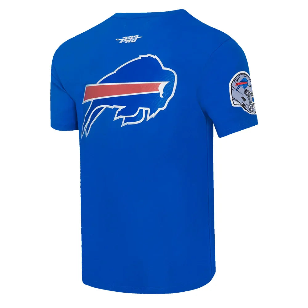 Josh Allen #17 Buffalo Bills Chenille Tee Shirt for Men - Official NFL Licensed Pro Standard Jersey T-Shirt - Perfect for Game Day, Tailgating & Football Fan Gifts