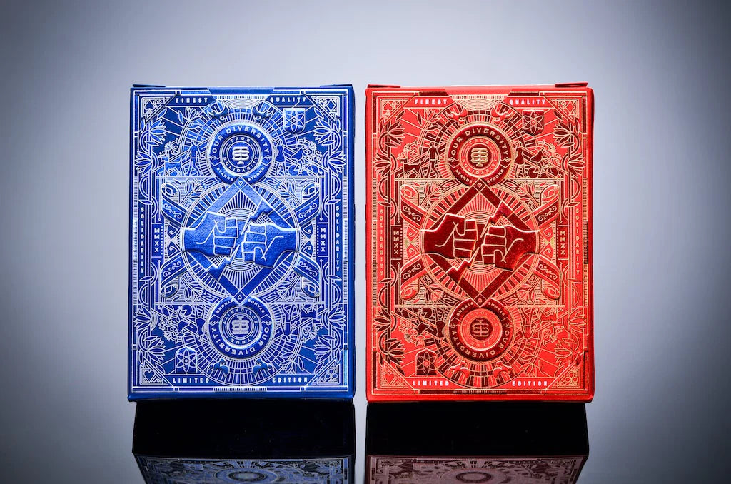 Solidarity Playing Cards - Premium Quality Deck for Poker, Magic Tricks & Card Games | Perfect for Family Game Nights, Parties & Travel