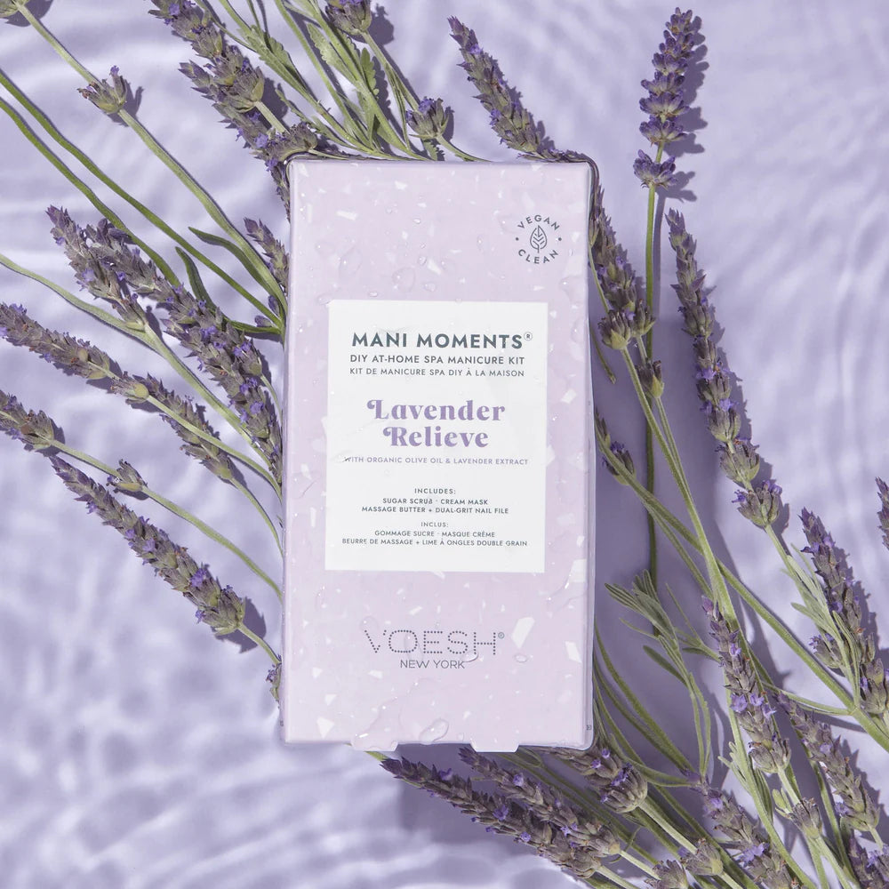 Mani Moments Single Lavender Essential Oil for Stress Relief & Relaxation - Perfect for Aromatherapy, Massage, and Home Diffusers