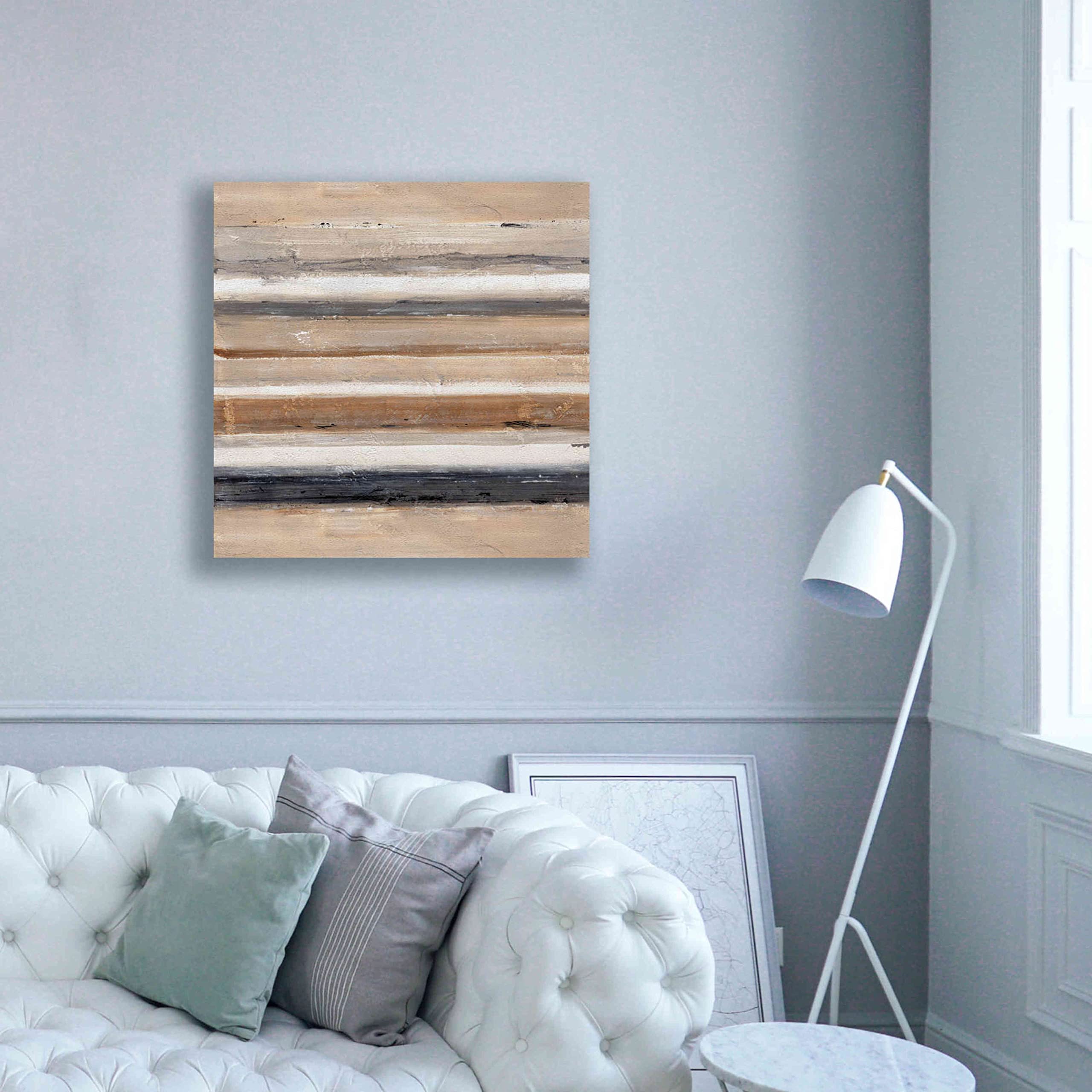 Abstract Balance VII Canvas Wall Art by Lisa Audit - 37x37 Inches Modern Graffiti Painting for Living Room, Bedroom & Office Decor