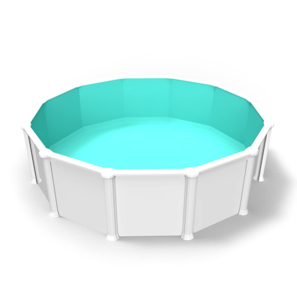 Overlap Expandable Above Ground Pool Liner for Deep Ends up to 72