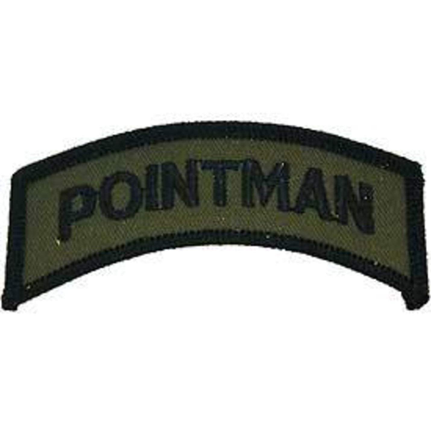 Army Tab Pointman - Tactical Military Patch for Uniforms & Gear | Perfect for Outdoor Adventures, Airsoft, and Cosplay