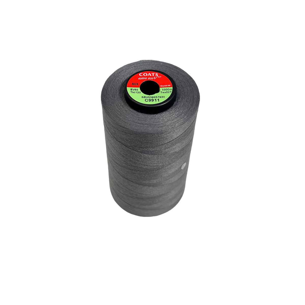 Eco-Friendly Astra EcoVerde 120 Recycled Polyester Thread - 5000m Cones for Sewing, Quilting & Crafting | Sustainable Sewing Supplies for Eco-Conscious Makers