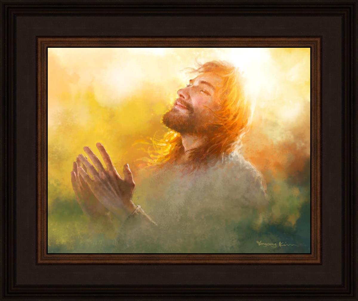 A Perfect Peace By Yongsung Kim - Inspirational Christian Wall Art for Home & Office Decor - Perfect for Living Rooms, Bedrooms, and Prayer Spaces