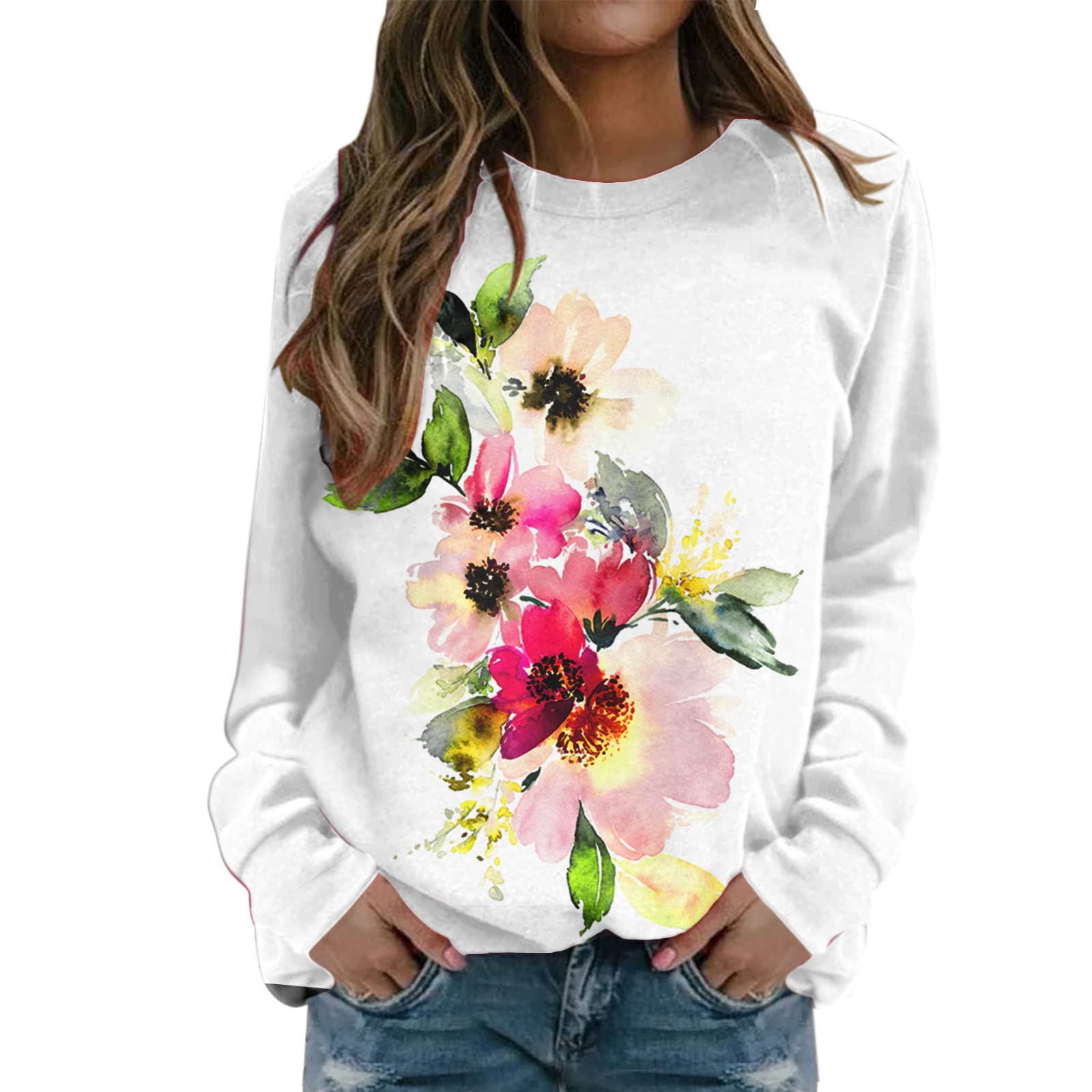 Women's Christmas Long Sleeve Sweaters - Soft Crewneck Blouses for Women & Girls | Cozy Holiday Outfits for Family Gatherings & Winter Parties