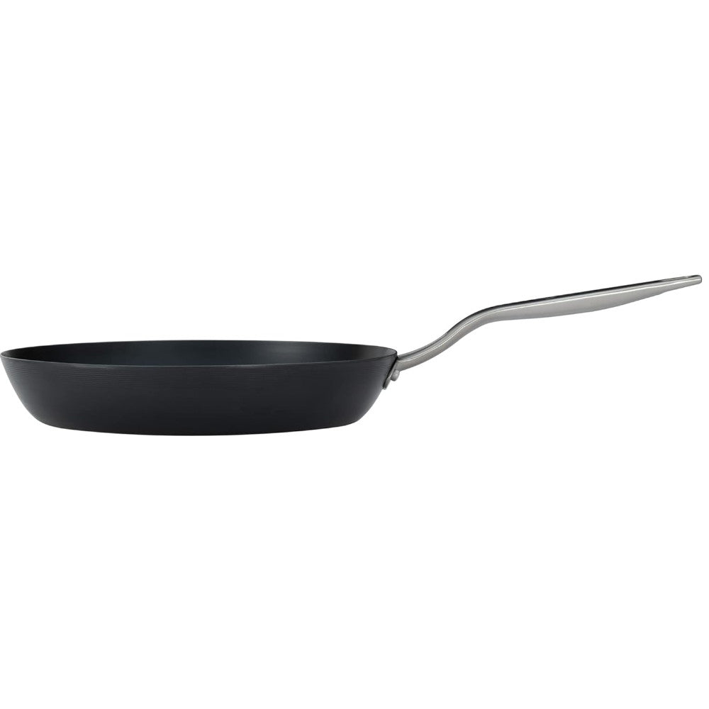 LAGOSTINA L700040124 Blue Carbon Steel 24 cm Skillet – Professional Non-Stick Frying Pan for Home Cooking & Restaurant Use