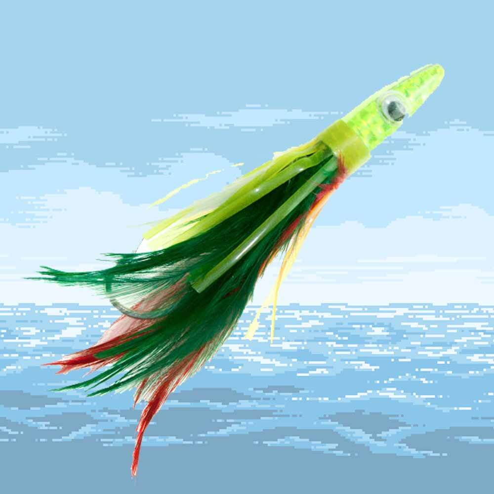 BOONE Tuna Treat Rigged 7/0 Saltwater Fishing Lure - Premium Offshore Trolling Bait for Big Game Fish Like Tuna, Marlin & Swordfish | Perfect for Deep Sea Fishing & Tournament Anglers
