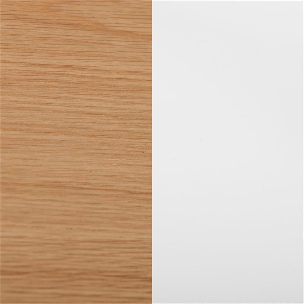 Modern Oak and White Universal Expert Remus Coffee Table - Stylish Living Room Centerpiece for Home Decor