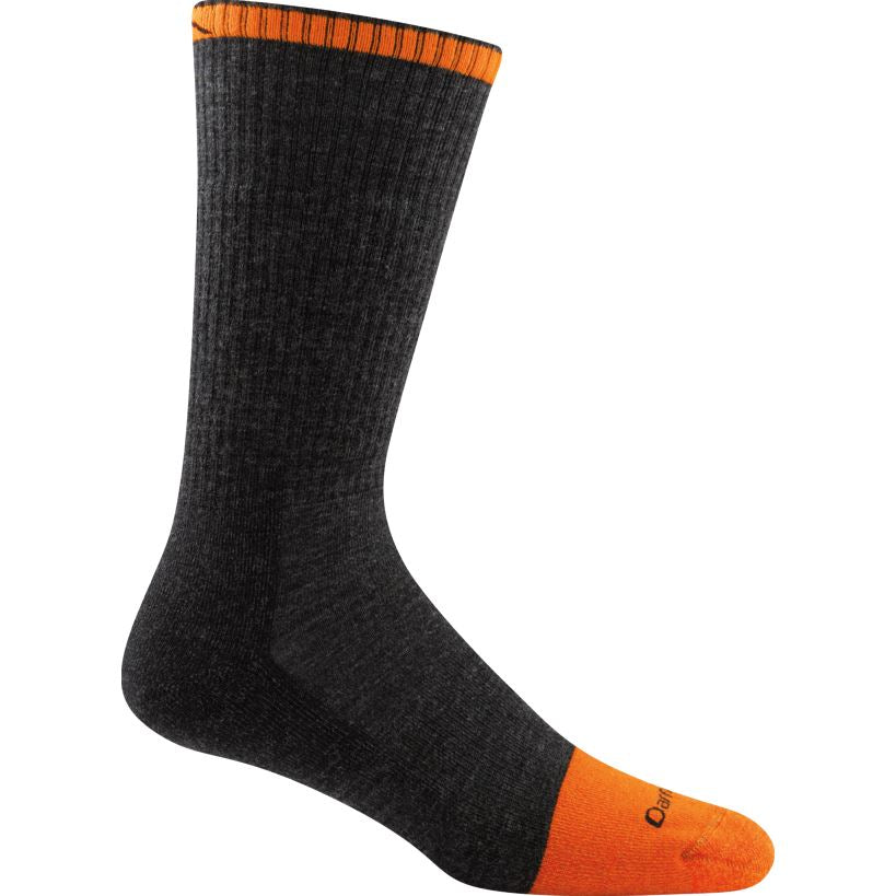 Darn Tough Steely Boot Midweight Work Socks for Men - Durable & Comfortable Hiking, Construction & Outdoor Work Socks