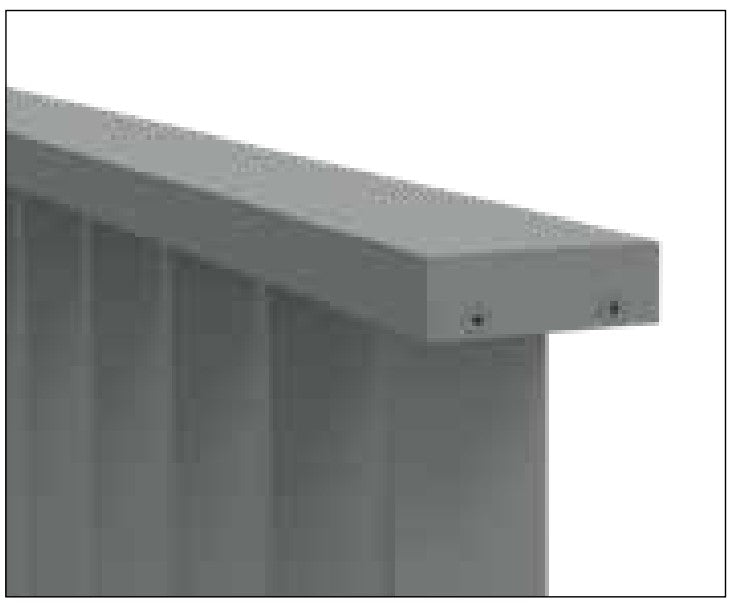 Aluminum Handrail End Plate 70x23mm - VISOR Balustrade Accessory for Staircase & Railing Safety