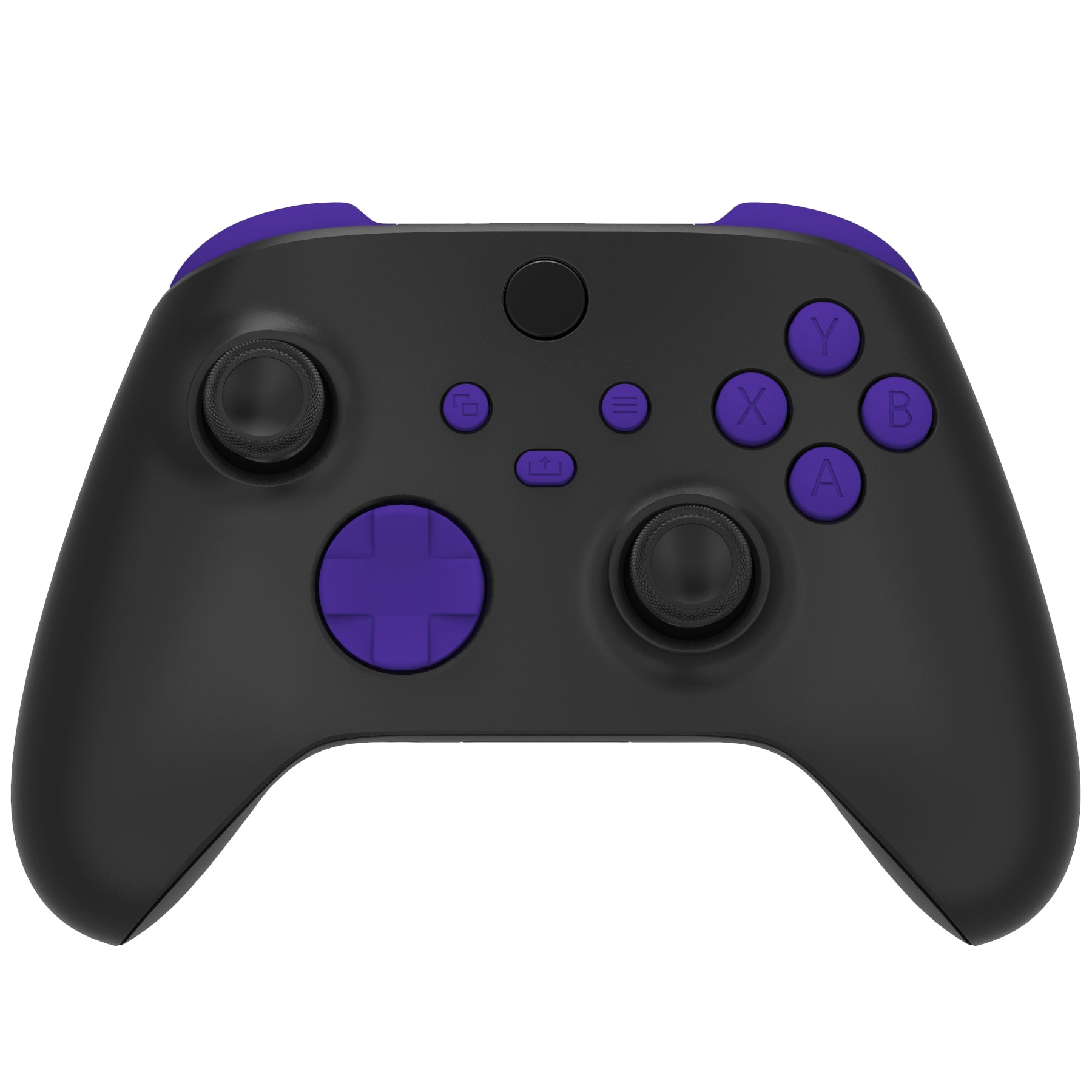 eXtremeRate Purple Replacement Buttons for Xbox Series X/S Controller - LB RB LT RT Bumpers, Triggers, D-Pad & ABXY Keys | DIY Repair Parts for Enhanced Gaming Experience | Perfect for Controller Customization & Modding