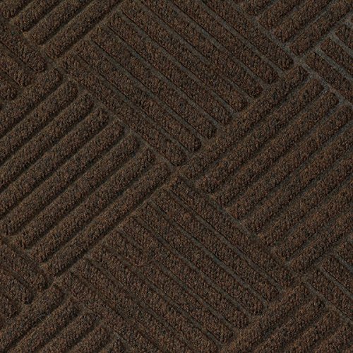 Premium Dual-Sided Dark Brown 3' x 15.5' Waterhog Entrance Mat - Heavy-Duty Doormat for High Traffic Areas, Homes & Offices