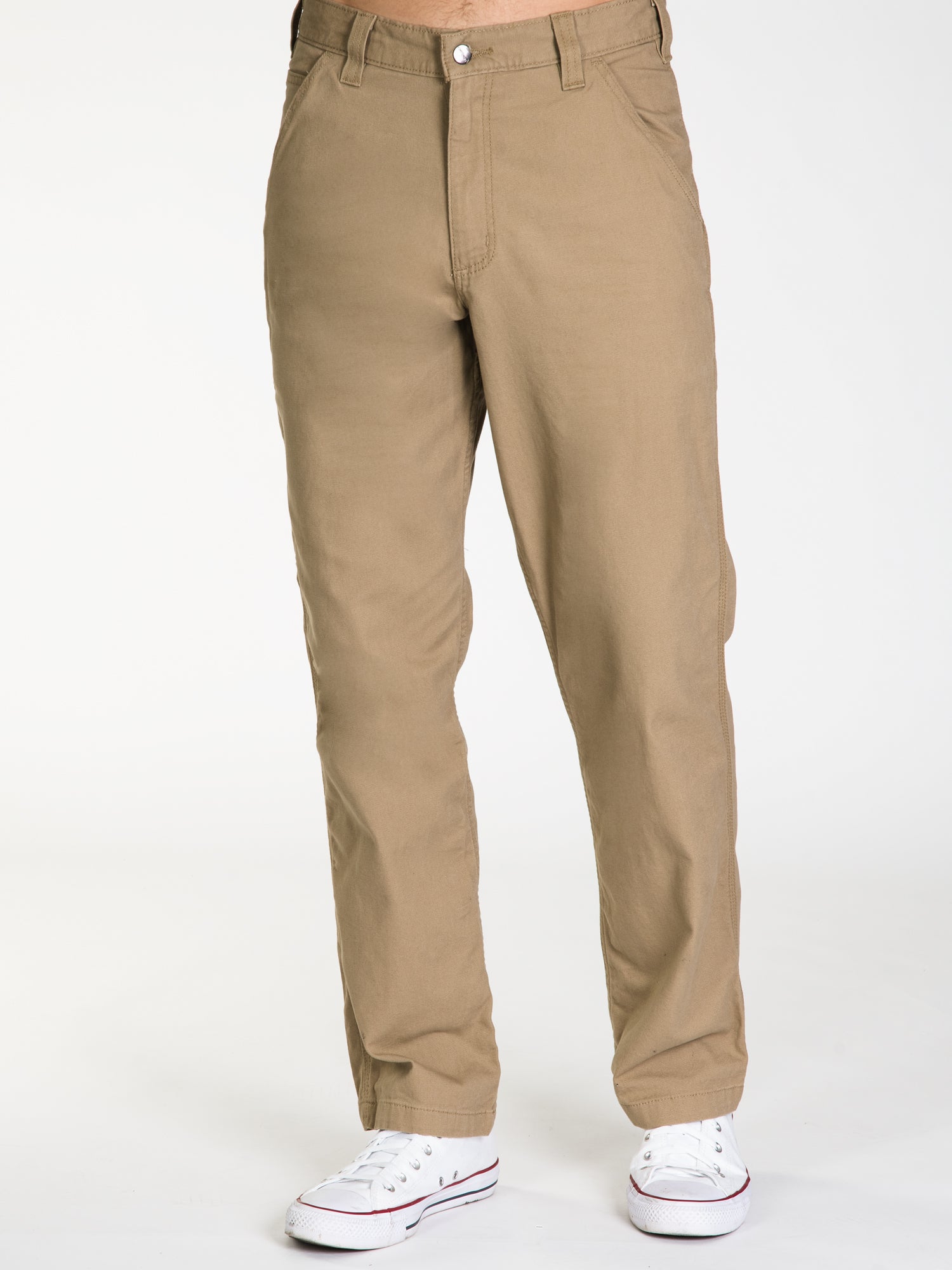 Carhartt Men's Rugged Flex Relaxed Fit Canvas Work Pants - Durable & Comfortable for Construction, Landscaping & Outdoor Jobs
