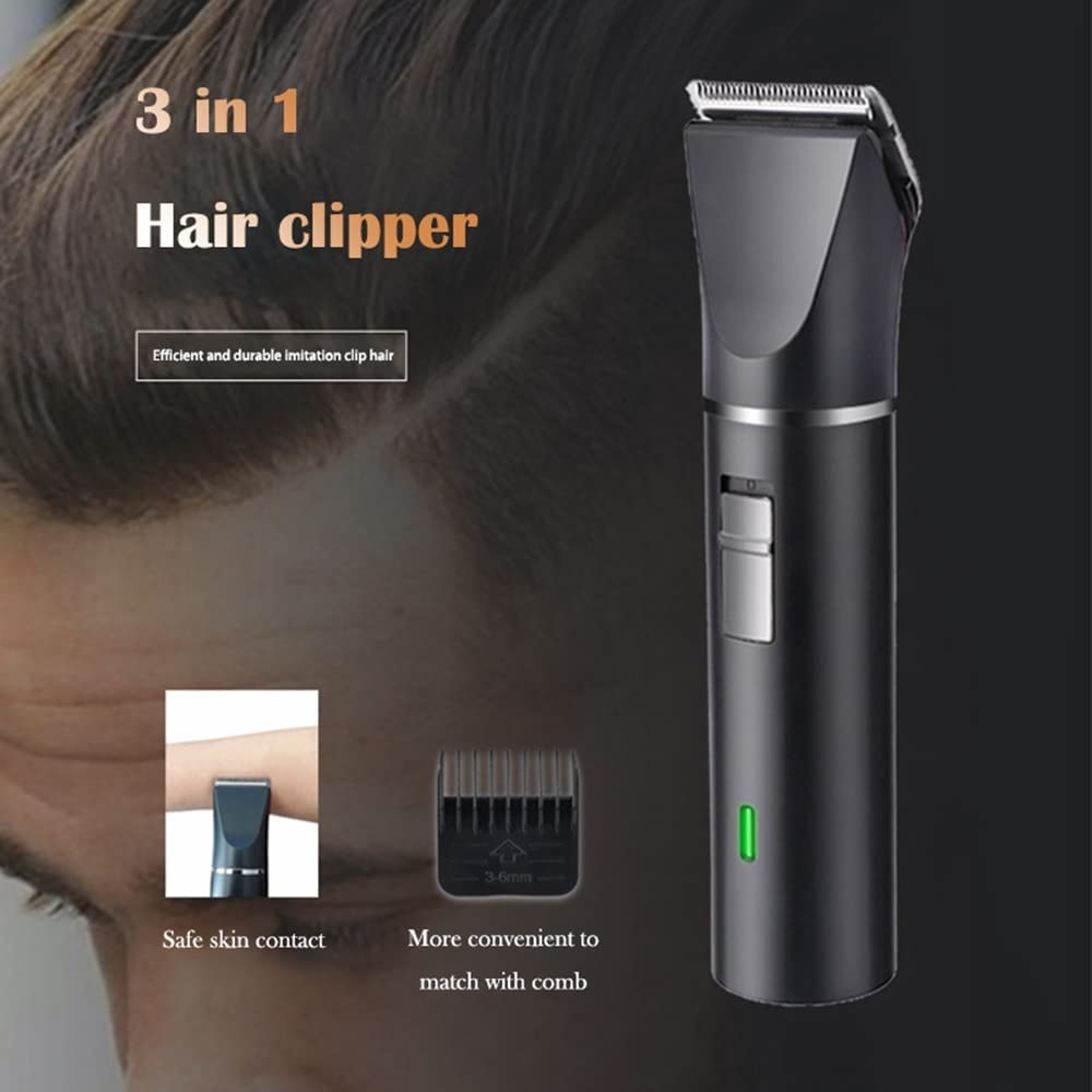 3 in 1 Electric Shaver for Bald Men - Waterproof Head Shaver & Beard Trimmer Kit with Fast USB Charging | Perfect for Travel, Gym & Daily Grooming Routine