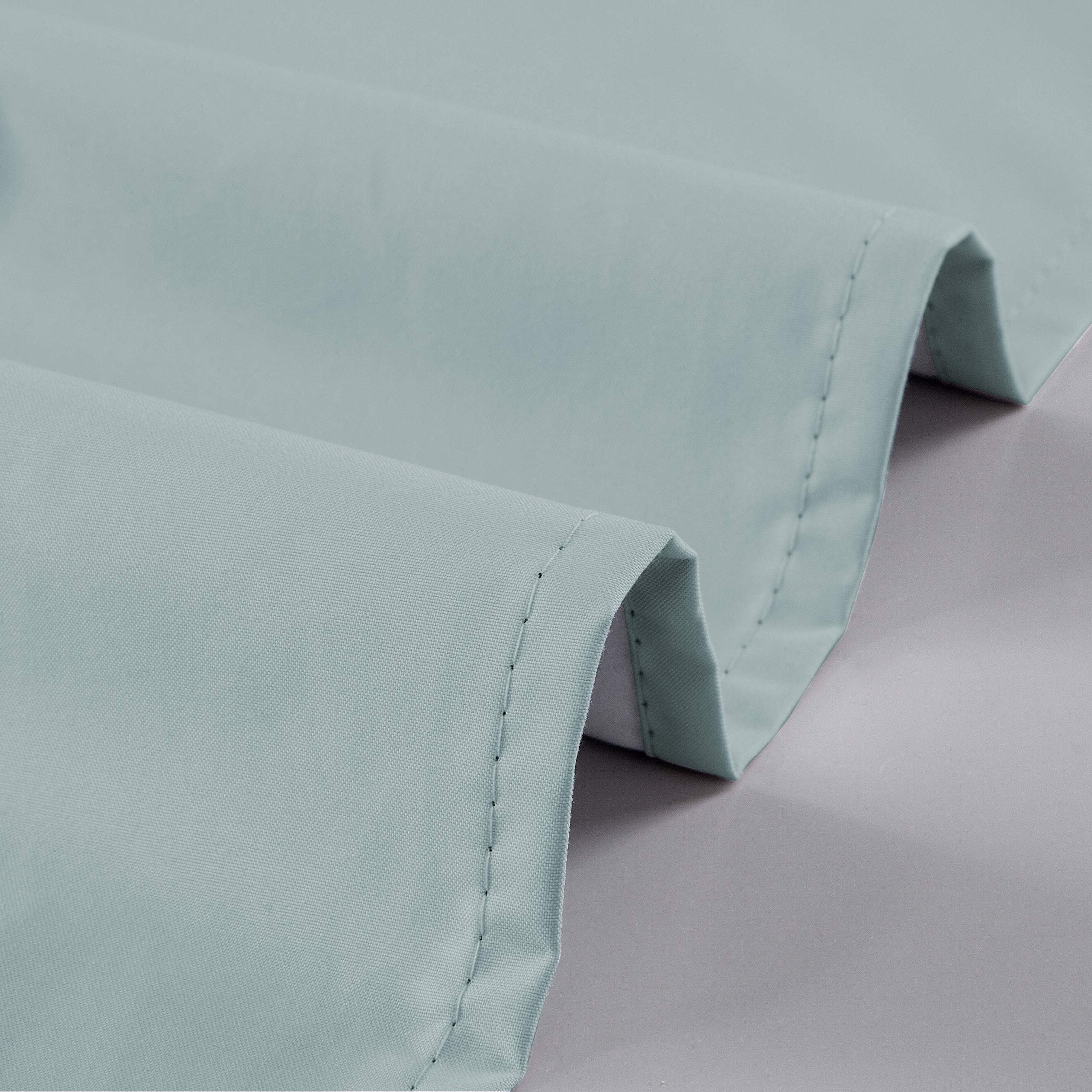 Energy Efficient Blackout Window Valances - Thermal Insulated Grommet Top Curtains for Kitchen, Bathroom & Small Windows, 2 Panels 30x36 Inch, Slate Blue - Perfect for Privacy, Light Control & Energy Savings in Any Room
