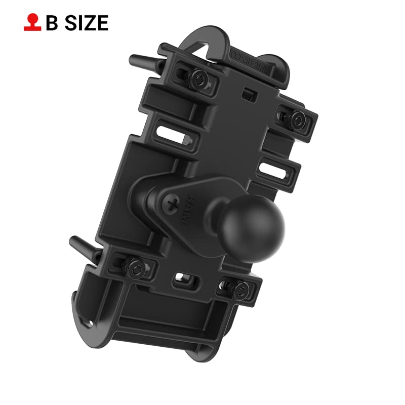 RAM Quick-Grip Spring Loaded Holder with Pre-Assembled 1