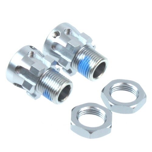 Redcat Racing Aluminum Splined Wheel Hubs & Nuts - High-Performance RC Car Upgrade Parts for Off-Road Bashing & Racing
