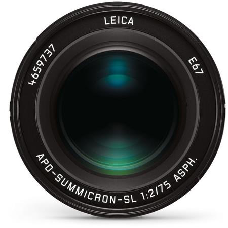 Leica APO Summicron SL 75mm f/2 ASPH Lens (E67) - Professional Portrait & Low Light Photography for DSLR Cameras
