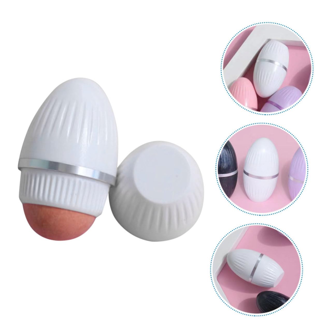 Volcanic Oil Absorbing Roller for Face - Portable Travel Facial Oil Remover Tool | Perfect for On-the-Go Skincare & Shine Control