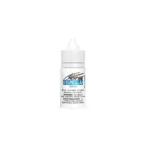 Thrash Nic Salts Polar Edition - Koil Killaz Salt 30mL | Premium Vape Juice for Smooth Throat Hit | Perfect for All-Day Vaping & Cloud Chasing