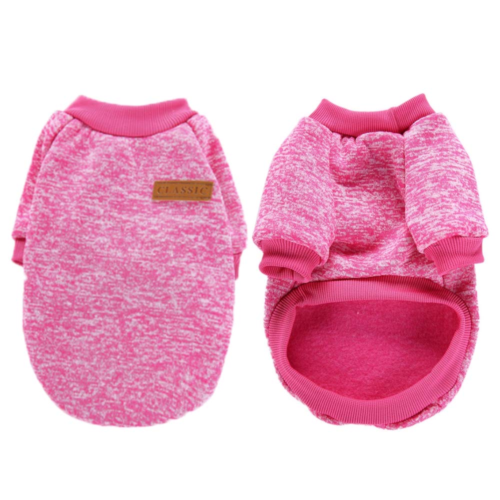 Small Dog Sweater - Winter Pet Clothes for Small & Medium Dogs - Cozy Knit Outfit for Chihuahua, Yorkie & Puppies - Perfect for Indoor Warmth & Outdoor Walks