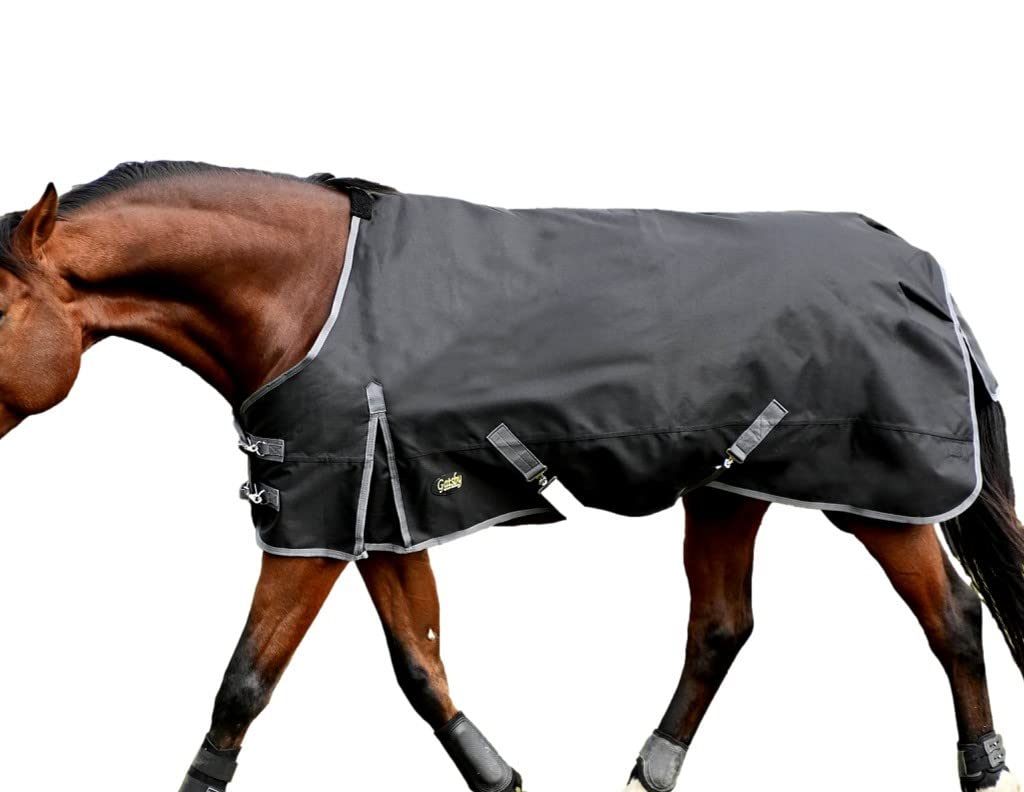 Gatsby Premium 1200D Waterproof Turnout Blanket for Horses - Heavy Duty Winter Horse Blanket for Stable & Outdoor Use