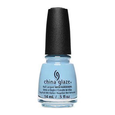 China Glaze Water Falling In Love #84198 Nail Polish - 0.5 oz Long Lasting Chip Resistant Formula for Manicures & Pedicures - Perfect for Weddings, Parties & Special Occasions