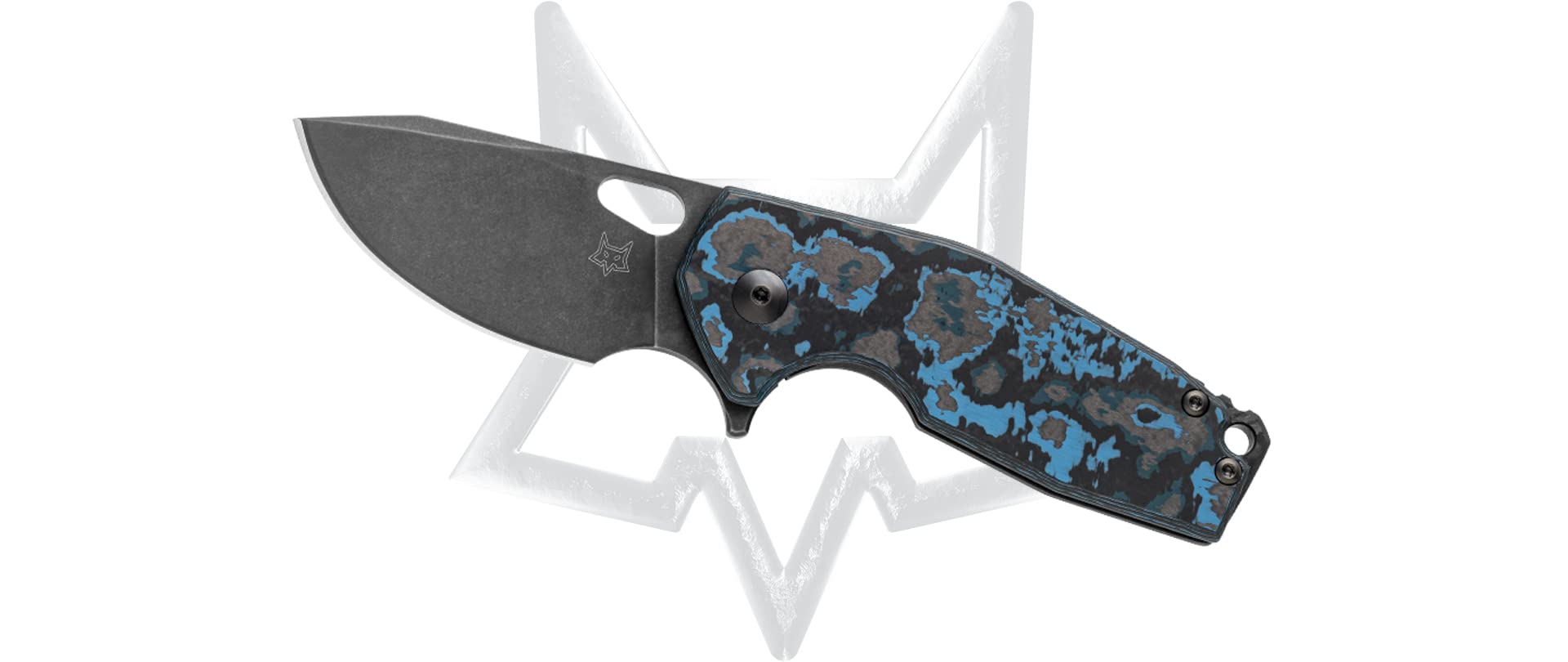 FOX Knives Suru FX-526LE Frame Lock Pocket Knife - CPM 20CV Stainless Steel Blade & Carbon Fiber Handle - EDC, Outdoor, Camping, Survival Gear