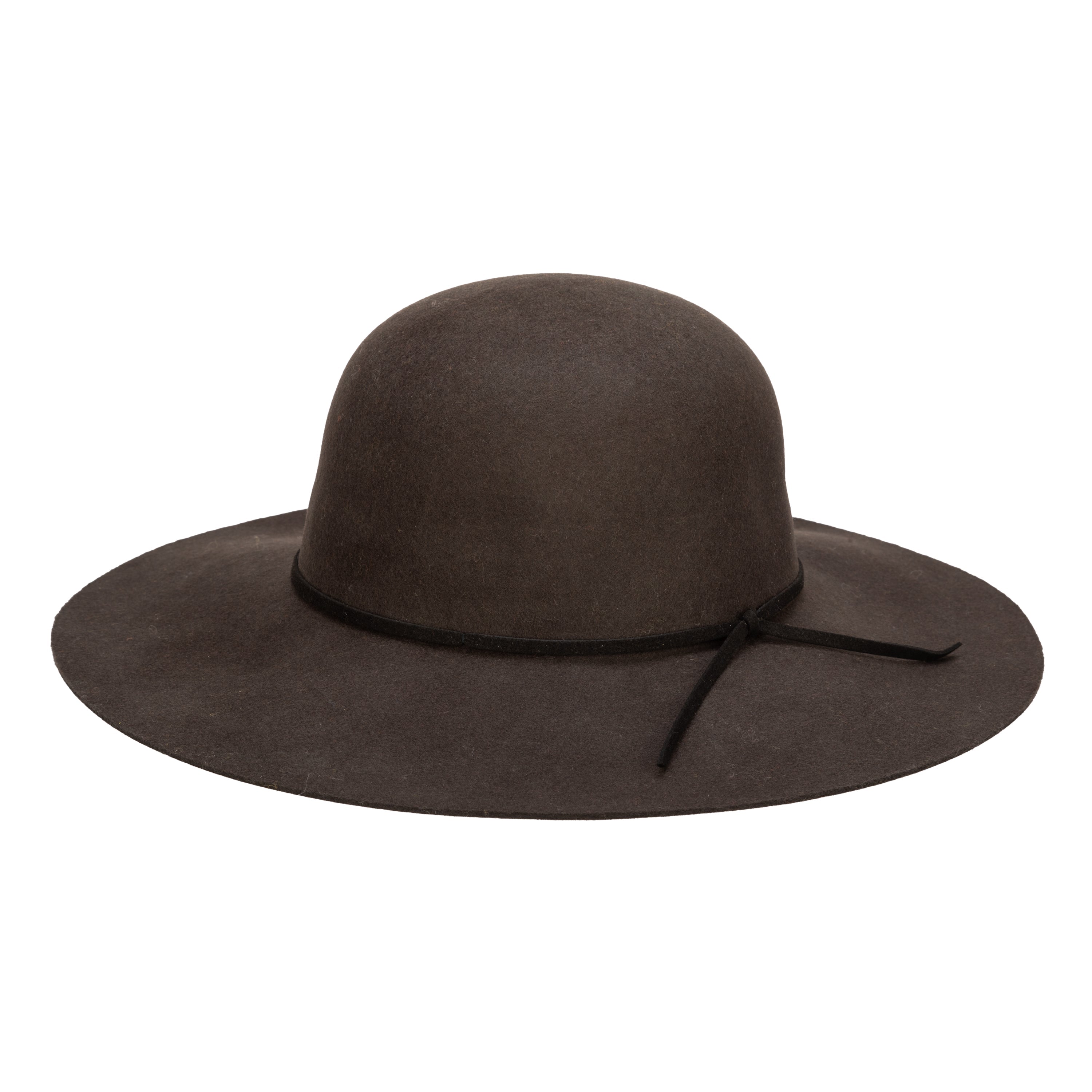 Head West Women's Floppy Hat with Round Crown and Faux Suede Band - Stylish Sun Hat for Beach, Outdoor and Summer Fashion