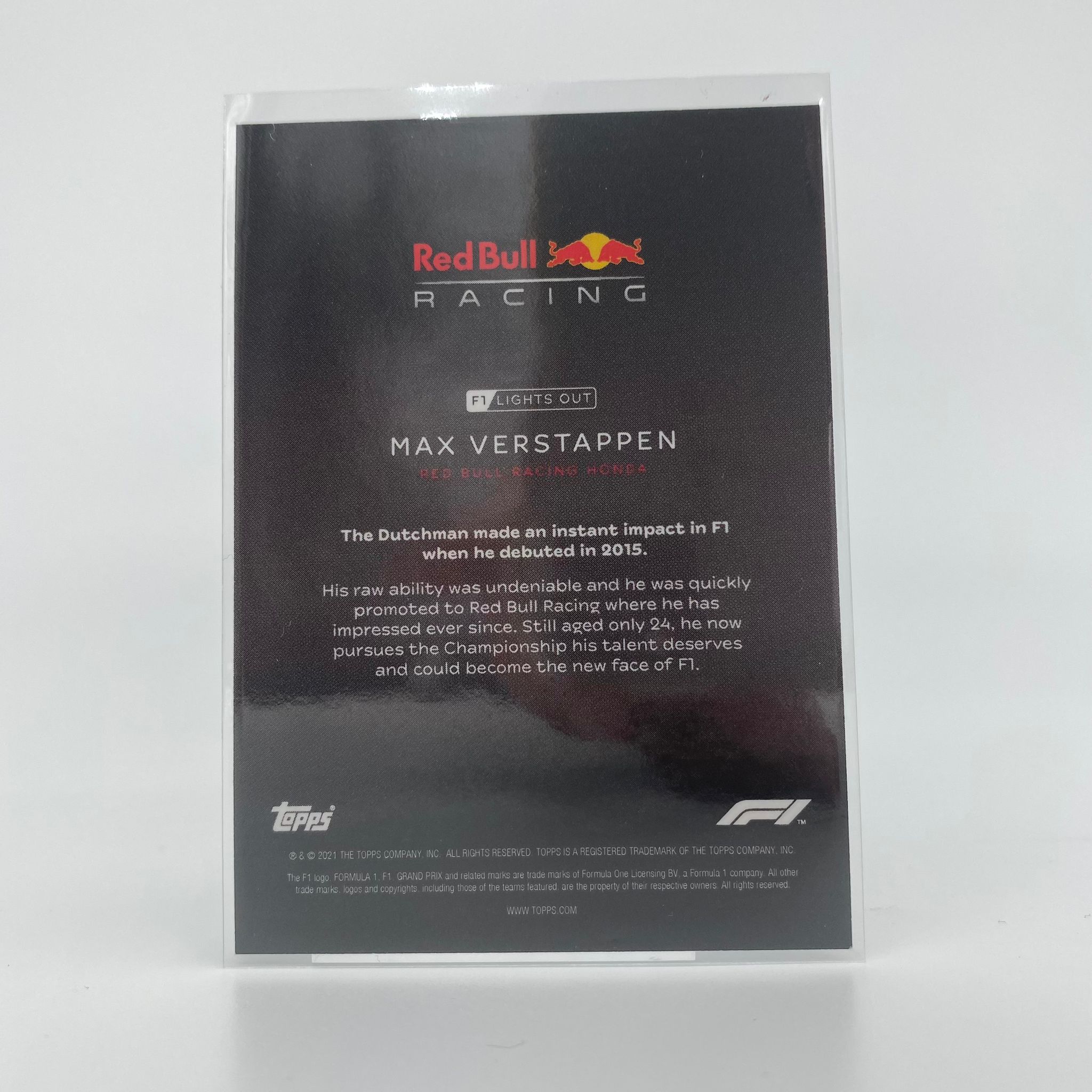 Max Verstappen 99 Drivers Blue Parallel Racing Card - Perfect for F1 Collectors, Sports Memorabilia Enthusiasts & Race Fans